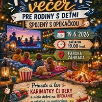 Filmový večer pre rodiny s deťmi