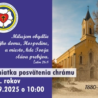 Pamiatka posvätenia chrámu