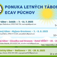 Avízo letných táborov