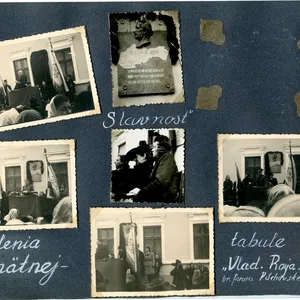 Pamatné tabule na starej fare