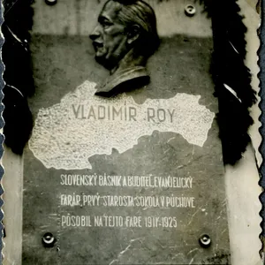 Pamatné tabule na starej fare