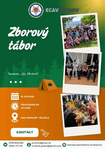 Zborový tábor 2026